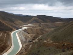 Azerbaijan, Velvelichay – Tahtakorpu Conveyance Canal