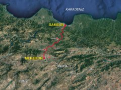 Merzifon - Samsun Railway